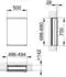 KEUCO Royal Modular 2.0 Spiegelschrank unbeleuchtet Wandeinbau Aluminium (800000050100100)