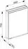 KEUCO Royal Modular 2.0 Spiegelschrank unbeleuchtet Wandvorbau Aluminium (800101060000100)