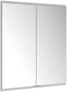 KEUCO Royal Modular 2.0 Spiegelschrank unbeleuchtet Wandeinbau Aluminium (800200091100200)