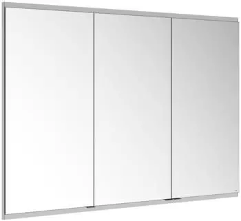 KEUCO Royal Modular 2.0 Spiegelschrank unbeleuchtet Wandeinbau Aluminium (800300141100200)