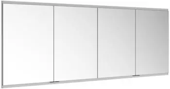 KEUCO Royal Modular 2.0 Spiegelschrank unbeleuchtet Wandeinbau Aluminium (800400200100000)