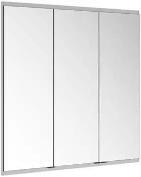 KEUCO Royal Modular 2.0 Spiegelschrank unbeleuchtet Wandeinbau Aluminium (800300101100300)