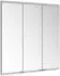 KEUCO Royal Modular 2.0 Spiegelschrank unbeleuchtet Wandeinbau Aluminium (800300101100300)