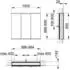 KEUCO Royal Modular 2.0 Spiegelschrank unbeleuchtet Wandeinbau Aluminium (800300101100300)