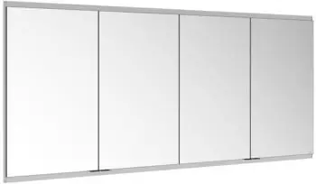 KEUCO Royal Modular 2.0 Spiegelschrank unbeleuchtet Wandeinbau Aluminium (800400010100000)