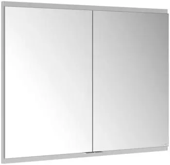 KEUCO Royal Modular 2.0 Spiegelschrank unbeleuchtet Wandeinbau Aluminium (800200100000200)