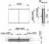 KEUCO Royal Modular 2.0 Spiegelschrank unbeleuchtet Wandeinbau Aluminium (800200100000200)