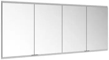 KEUCO Royal Modular 2.0 Spiegelschrank unbeleuchtet Wandeinbau Aluminium (800400190000400)