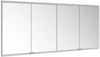 KEUCO Royal Modular 2.0 Spiegelschrank unbeleuchtet Wandeinbau Aluminium (800400180100400)