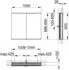 KEUCO Royal Modular 2.0 Spiegelschrank unbeleuchtet Wandeinbau Aluminium (800200001000000)