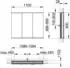 KEUCO Royal Modular 2.0 Spiegelschrank unbeleuchtet Wandeinbau Aluminium (800300111000300)