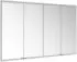 KEUCO Royal Modular 2.0 Spiegelschrank unbeleuchtet Wandeinbau Aluminium (800400161000500)