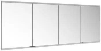 KEUCO Royal Modular 2.0 Spiegelschrank unbeleuchtet Wandeinbau Aluminium (800400210100000)
