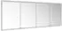 KEUCO Royal Modular 2.0 Spiegelschrank unbeleuchtet Wandeinbau Aluminium (800400210100000)
