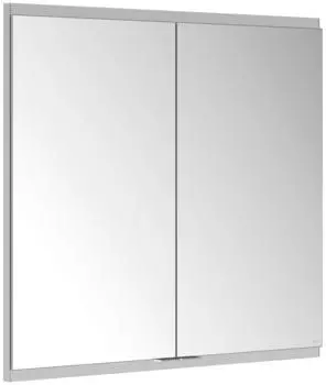 KEUCO Royal Modular 2.0 Spiegelschrank unbeleuchtet Wandeinbau Aluminium (800200080100000)