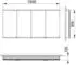 KEUCO Royal Modular 2.0 Spiegelschrank unbeleuchtet Wandvorbau Aluminium (800401191000000)