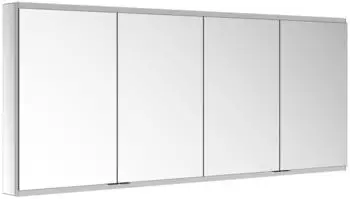KEUCO Royal Modular 2.0 Spiegelschrank unbeleuchtet Wandvorbau Aluminium (800401010000400)