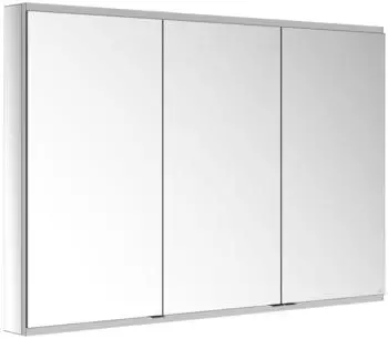 KEUCO Royal Modular 2.0 Spiegelschrank unbeleuchtet Wandvorbau Aluminium (800301141000200)