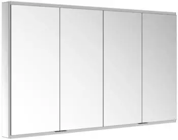 KEUCO Royal Modular 2.0 Spiegelschrank unbeleuchtet Wandvorbau Aluminium (800401161000500)
