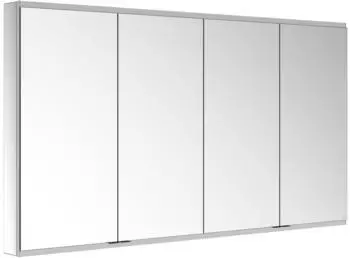 KEUCO Royal Modular 2.0 Spiegelschrank unbeleuchtet Wandvorbau Aluminium (800401171000400)