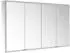 KEUCO Royal Modular 2.0 Spiegelschrank unbeleuchtet Wandvorbau Aluminium (800401161100500)