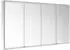 KEUCO Royal Modular 2.0 Spiegelschrank unbeleuchtet Wandvorbau Aluminium (800401011000400)