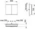KEUCO Royal Modular 2.0 Spiegelschrank unbeleuchtet Wandvorbau Aluminium (800201080100200)