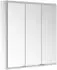 KEUCO Royal Modular 2.0 Spiegelschrank unbeleuchtet Wandvorbau Aluminium (800301091100000)