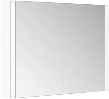 KEUCO Somaris Wandvorbau-Spiegelschrank 1000mm mit Spiegelheizung wei&szlig; matt (14503512101)
