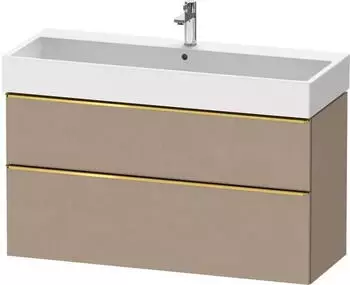 Duravit D-Neo Waschtischunterschrank wandh&auml;ngend 1184x442x625mm Leinen Matt (DE4375034750000)