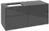 Villeroy & Boch Collaro Waschtischunterschrank 1200x548x500mm Glossy Grey (C11300FP)