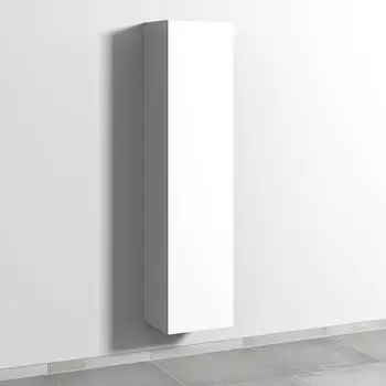 Sanipa 3way Hochschrank 1 T&uuml;r, 400x1700x345mm, Anschlag rechts, Wei&szlig;-Soft (SM11143)