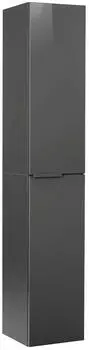 Fackelmann Luna Hochschrank 2-t&uuml;rig 30x162cm Anthrazit (87212)