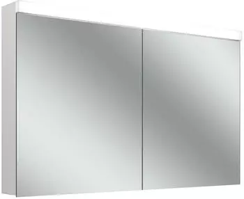 Schneider LOW plus 15 LED-Spiegelschrank 2 T&uuml;ren 65/65cm 1295x147x747mm Beleuchtung oben (172.330.02.0201)