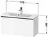 Duravit D-Neo mit 1 Auszug Griff Gold Poliert 810 x 440 x 372 mm Nussbaum dunkel Matt DE4269034210000