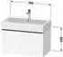 Duravit D-Neo mit 1 Auszug Griff Chrom Hochglanz 784 x 440 x 442 mm Eiche Natur Matt DE4273010300000