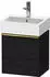 Duravit D-Neo mit 1 Tür Anschlag rechts Griff Gold Poliert 434 x 440 x 322 mm Eiche Schwarz Matt DE4217R34160000