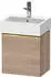 Duravit D-Neo mit 1 Tür Anschlag links Griff Gold Poliert 434 x 440 x 322 mm Eiche Marmoriert Matt DE4217L34550000