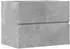 vidaXL Waschtischschrank Betongrau 60x38,5x45cm Holzwerkstoff (856242)