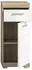 xonox.home Lambada Badezimmer-Standschrank 37x88x31cm, Sonoma-Weiß (X06F1701)
