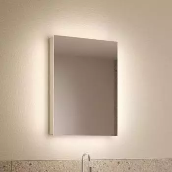 Schneider ALC2 Spiegelschrank LED-Beleuchtung 1 T&uuml;r wei&szlig; 51,5x71,5x12cm (194.052.01.02)