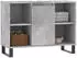 vidaXL Badezimmerschrank Betongrau 80x33x60cm Holzwerkstoff (831640)