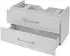 MCW Waschbeckenunterschrank MCW-D16, Hochglanz, 90cm, Weiß (MCW-D16)