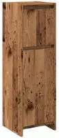 vidaXL Badschrank Altholz-Optik 30x30x95 cm Holzwerkstoff
