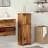 vidaXL Badschrank Hochschrank Altholz-Optik 30x30x95cm (856061)