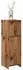 vidaXL Badschrank Hochschrank Altholz-Optik 30x30x95cm (856061)