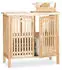Relaxdays Waschbeckenunterschrank Holz, Siphon-Ausschnitt, 66x61,5x29cm