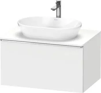 Duravit D-Neo Konsolenwaschtischunterschrank mit 1 Auszug Griff Chrom Hochglanz 800 x 459 x 550 mm - Wei&szlig; Matt - DE4947010180000
