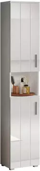 trendteam Wons Hochschrank Wei&szlig; Hochglanz 37x192cm (220710301)