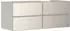 Hansgrohe Xevolos E 137 x 55.5 x 55 cm with 4 drawers right-hand, sand beige matt, sand beige metallic (54240790)